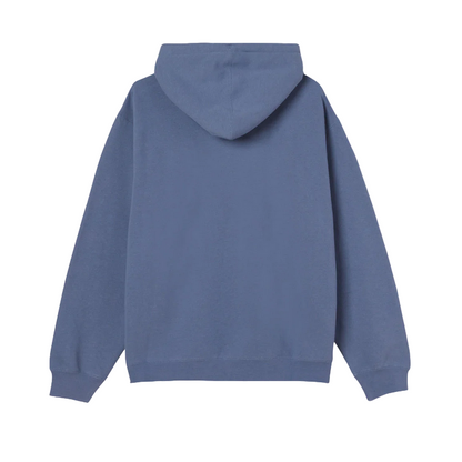 Obey felpa con cappuccio da adulti Established Work Eyes 112470217 blu cielo