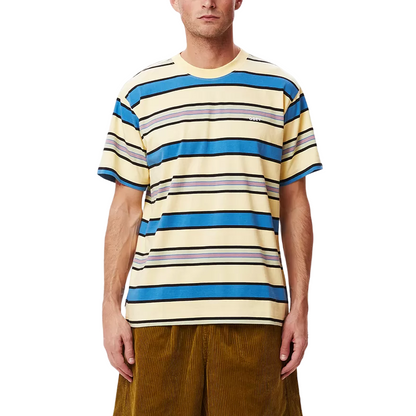 Obey maglietta  manica corta da uomo Valencia 131080315 butter multi