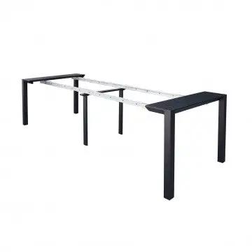Consolle Antracite Struttura in Alluminio Verniciato 85 x 51,50/104/156/208/260