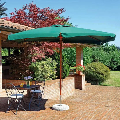 Sonnenschirm Fantasy Dunkelgrün 3x3 - Polyestertuch 180 g/m²