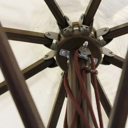 Ombrellone venere de luxe con palo centrale  3 x 3