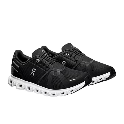 On Cloud 6 Donna Nero Bianco - Scarpe Running Ammortizzazione CloudTec