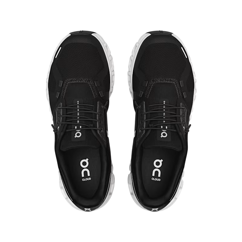 On Cloud 6 Donna Nero Bianco - Scarpe Running Ammortizzazione CloudTec