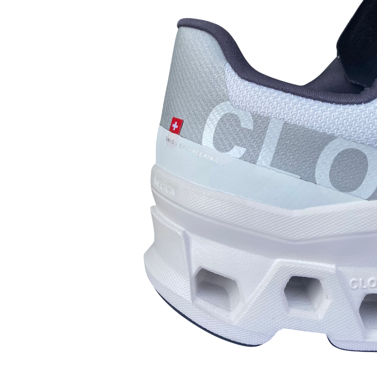 On Cloudmonster 61.98434 Scarpe Running Uomo Bianco Ammortizzate CloudTec