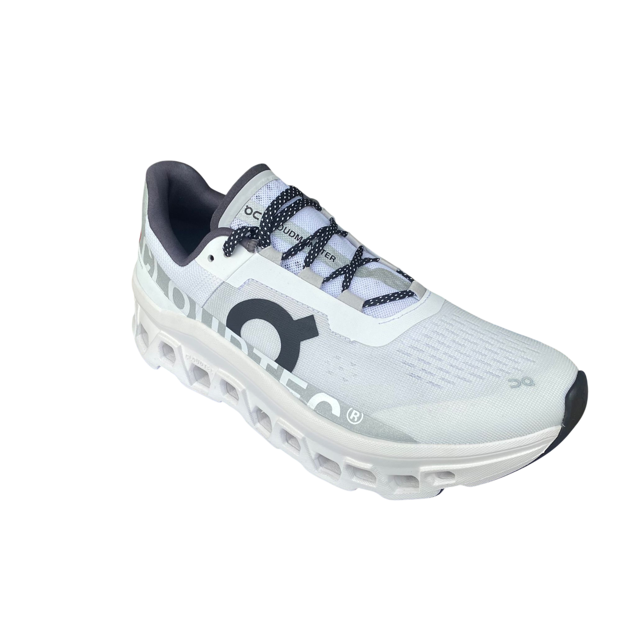 On Cloudmonster 61.98434 Scarpe Running Uomo Bianco Ammortizzate CloudTec