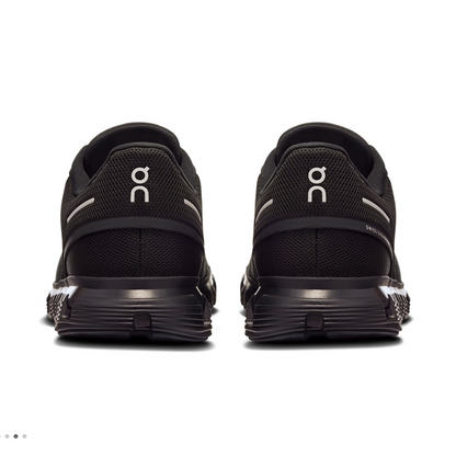 On Cloud 6 Uomo Nero Total Black - Scarpe Running Ammortizzazione CloudTec