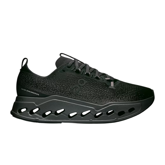 On Cloudsurfer Max Uomo Nero - Scarpe Running Ammortizzazione Extra