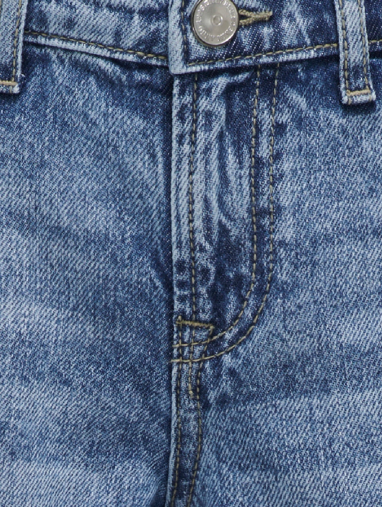 Only KOGCOMET 15826863 Blu - Jeans Wide Leg Ragazza Gamba Larga Cotone 100%