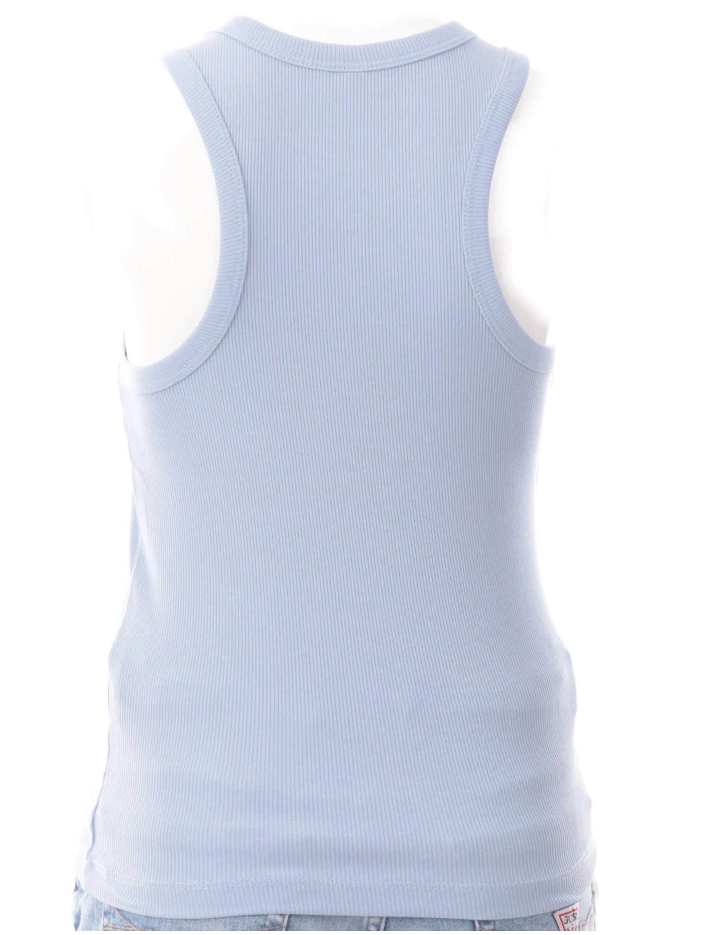 Only KOGJILL Canotta a Costine Ragazza Celeste - 15354635