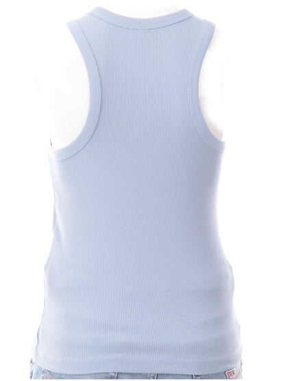 Only KOGJILL Canotta a Costine Ragazza Celeste - 15354635