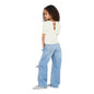 Only Girl's T-Shirt Kogrene 15342476 White Cotton