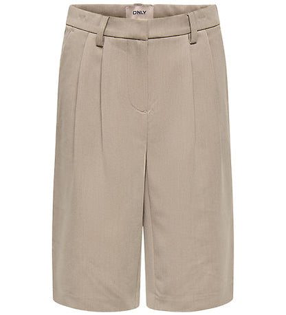 Only Bermuda Ragazza KOGHATTIE-ZAL LIFE Wide Leg Taupe - 15374562