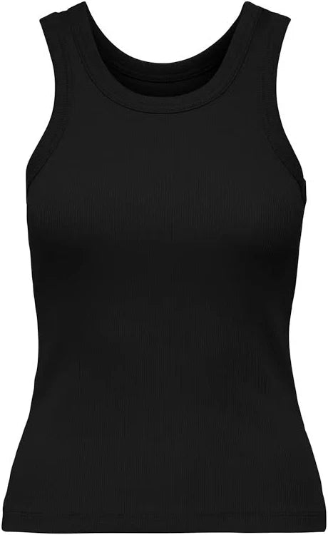 Only KOGJILL Canotta a Costine Ragazza Nera - 15354635