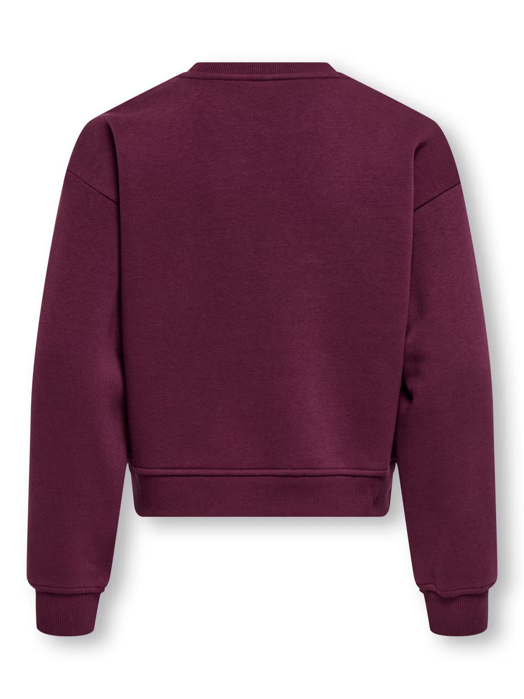 Only KOGSWEAT Felpa Girocollo Ragazza Rossa - 15353354