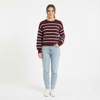 Only Pullover Ragazza Viola Fig KOGIBI - 15352797