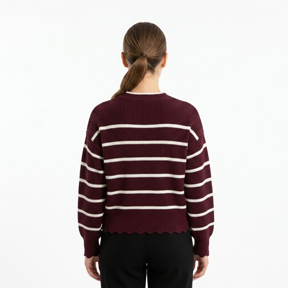 Only Pullover Ragazza Viola Fig KOGIBI - 15352797