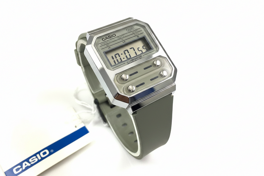 Orologio Casio A100WEF-3A Digitale Vintage Unisex