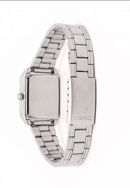 Orologio Casio per donna color argento, LTP-V007D-7B, con numeri romani