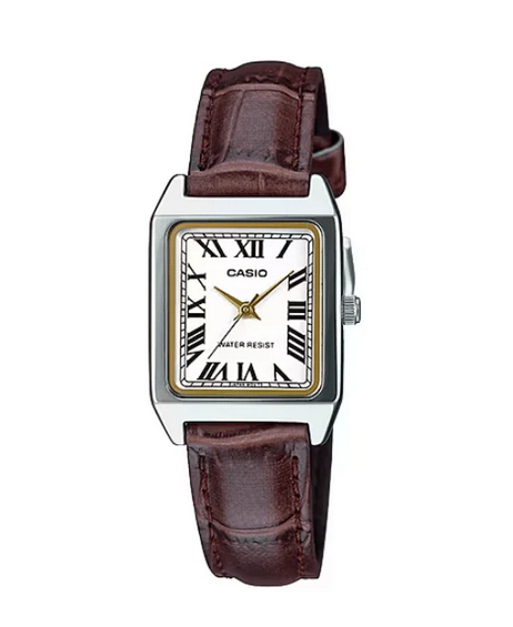 Casio LTP-V007L-7B2 – Orologio da Donna Classico con Cinturino in Pelle marrone