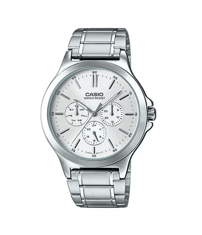 Orologio casio MTP‑V300D‑7A – uomo acciaio