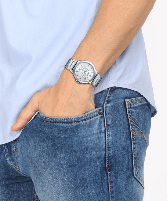 Orologio casio MTP‑V300D‑7A – uomo acciaio