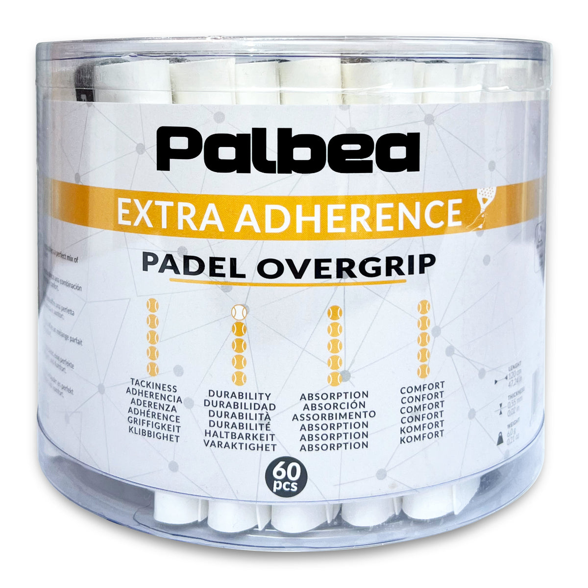 Overgrip Padel Bianco Extra Aderente