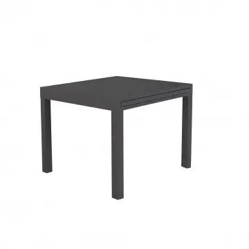 Tavolo Hawaii allungabile in alluminio - 90/180 x 90