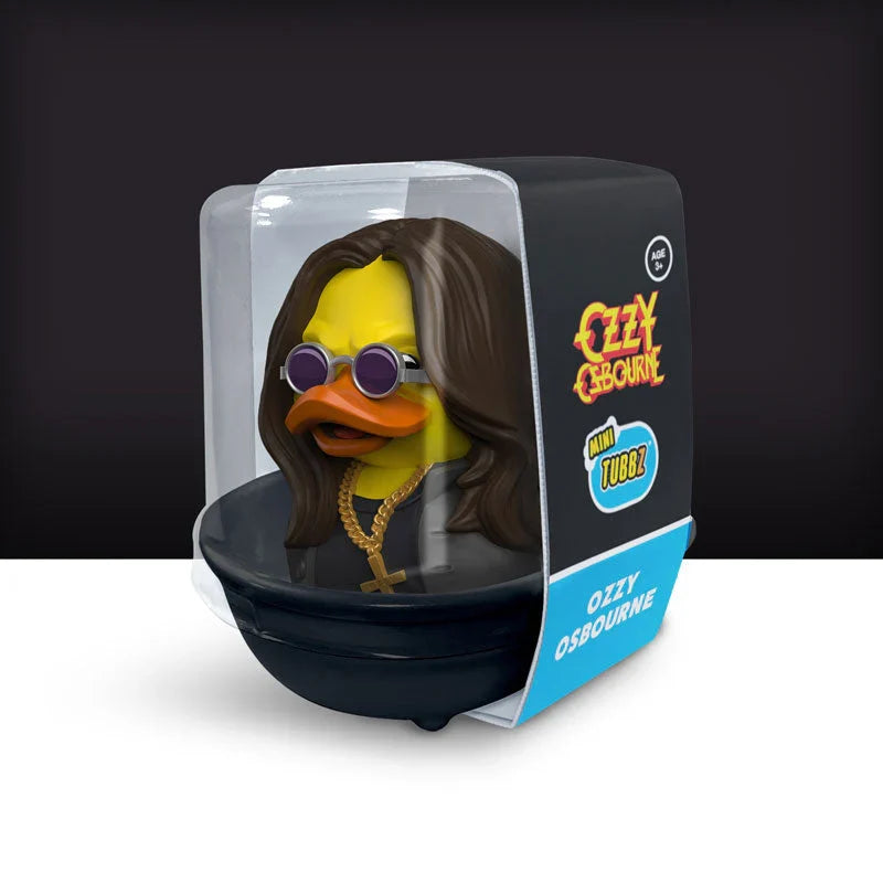 Tubbz Mini „Ozzy Osbourne“ Entenfigur 9 cm Sammlerstück Rock-Ente