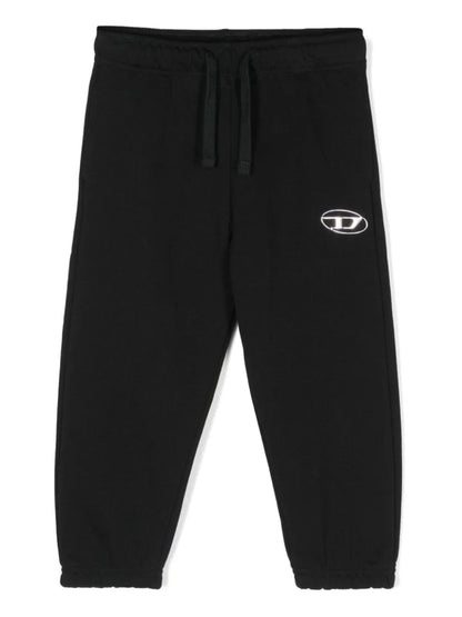 Diesel Pmacis joggers with iconic logo in black