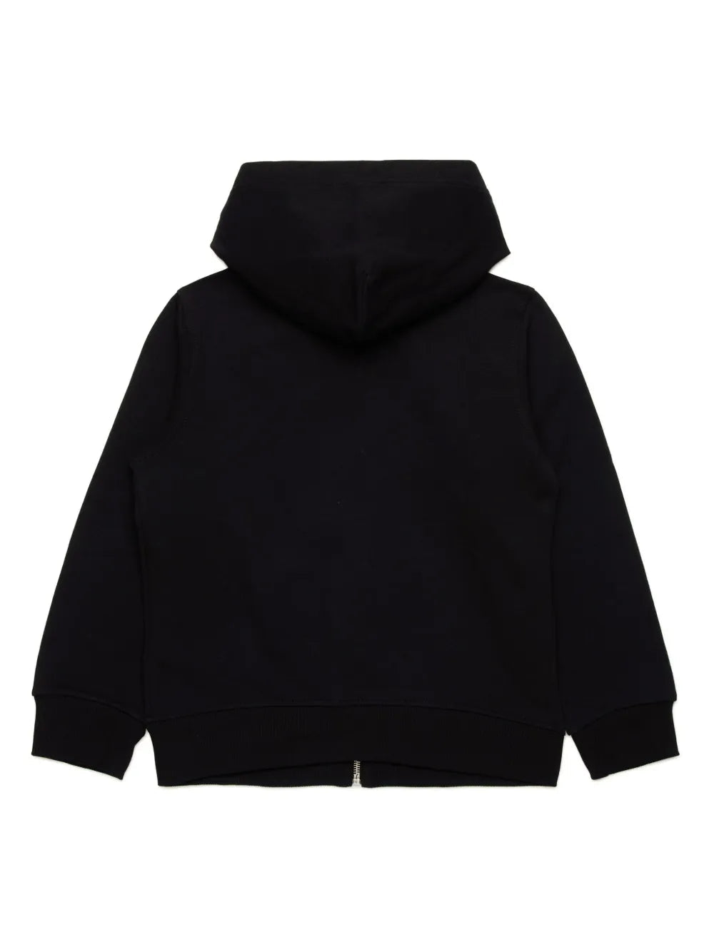Diesel felpa con zip e cappuccio Smacis nero