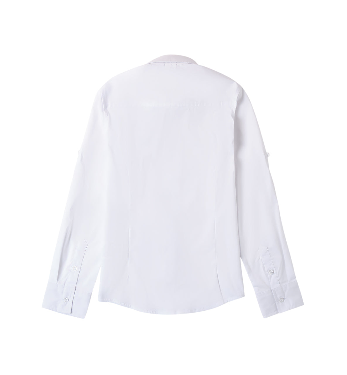 iDo camicia manica lunga in cotone bianco