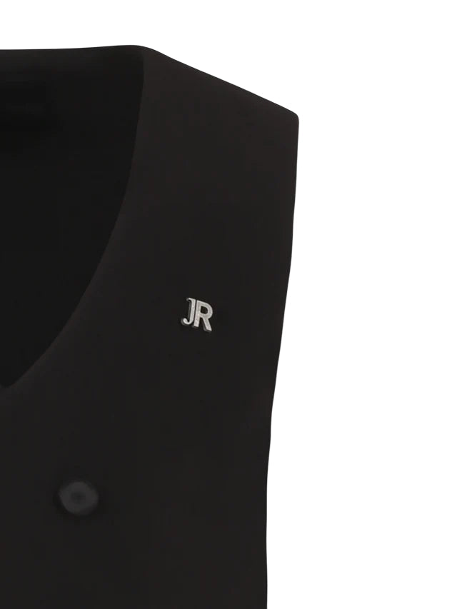 John Richmond gilet doppiopetto Umben nero