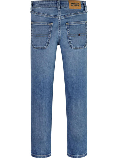 Tommy Hilfiger straight leg jeans medium blue wash