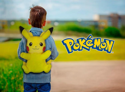 Plüsch Rucksack Pokémon Pikachu 36Cm Plüschtier Spielzeug Stofftier