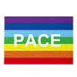 REGENBOGENFRIEDENSFAHNE 90x150cm ÖSE PAZIFISTISCHE FAHNE PEACE MEHRFARBIG