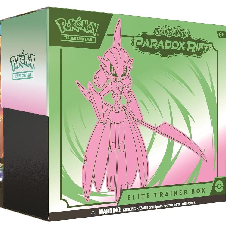 Pokemon Top-Trainer-Box Paradoxrift (Eisenkrieger) Karten - Eng