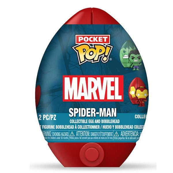 Funko Pop ! Eggs 12Pz Figure Mini Assortimento Marvel Personaggi Misti Pasqua