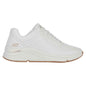 Skechers BOBS Arch Comfort B Sweet - A Bind 117560/WHT Donna Bianca - Sneakers Lifestyle