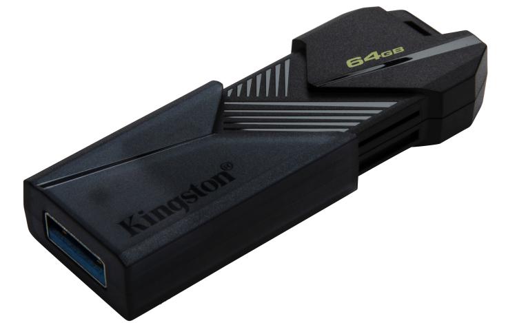 Kingston Pendrive DTXON/64GB USB 3.2 Gen1 Schwarz/Blau PC Speicherstick