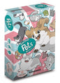 Super Kawaii Pets Board Game Card Game with Animal Figures