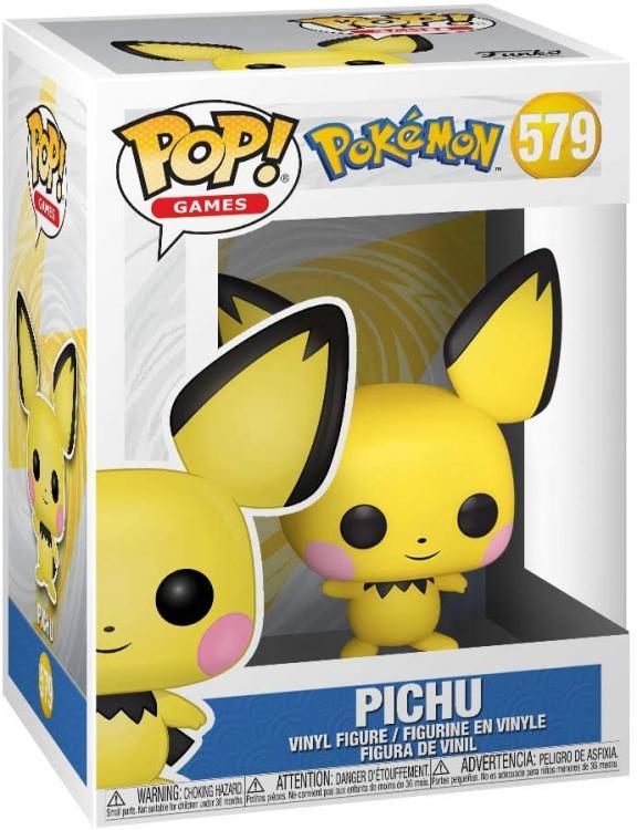 Funko Pop! Games Pokémon – Pichu (579) Pika Pikachu Vinylfigur 9 cm Limitiert