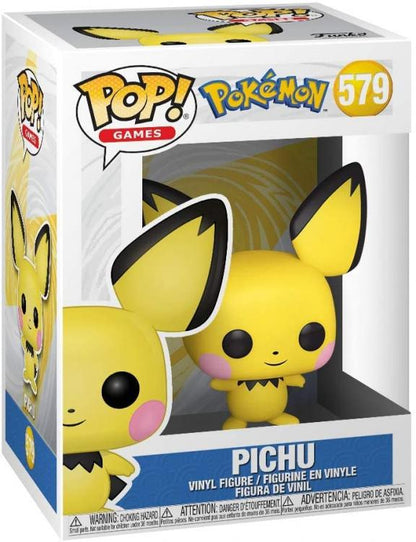 Funko Pop! Games Pokémon – Pichu (579) Pika Pikachu Vinylfigur 9 cm Limitiert