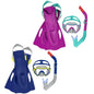 BESTWAY - SCHNORCHELSET MIT MASKE, SCHNORCHEL UND FLOSSEN FÜR KINDER AB 7 JAHREN