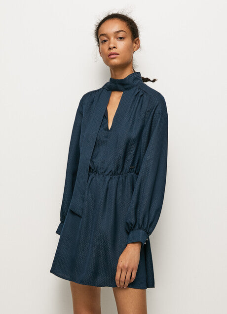 Pepe Jeans Abito corto Lys PL953156 594 dulwich