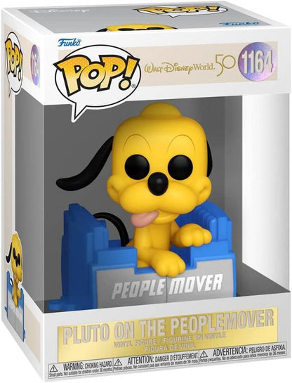 Funko Pop Walt Disney World 50. Jubiläum Pluto On The Peoplemover (1164) Vinyl