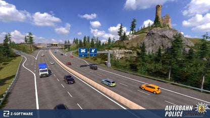 Autobahn-Polizei Simulator 3 PS4 Videospiel Playstation 4 EU Italienisch Neu