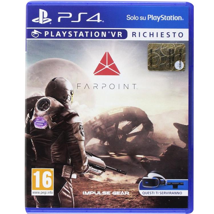 Farpoint PS4 Videospiel PlayStation 4 VR Headset Spiel EU ITA Neu Versiegelt