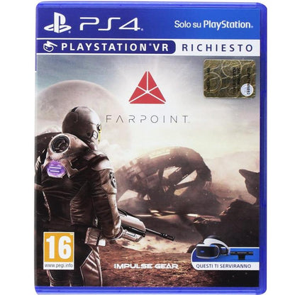 Farpoint PS4 Videospiel PlayStation 4 VR Headset Spiel EU ITA Neu Versiegelt