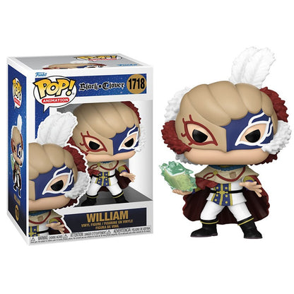 Funko Pop ! Animation Black Clover - (1718) - William Vangeance 9Cm Vinyl Figure