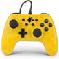 Powera Wired Controller Nintendo Switch Pikachu Silhouette Yellow Joystick - Pad